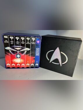 Vintage VHS Box Set Star Trek Movies Set of 7